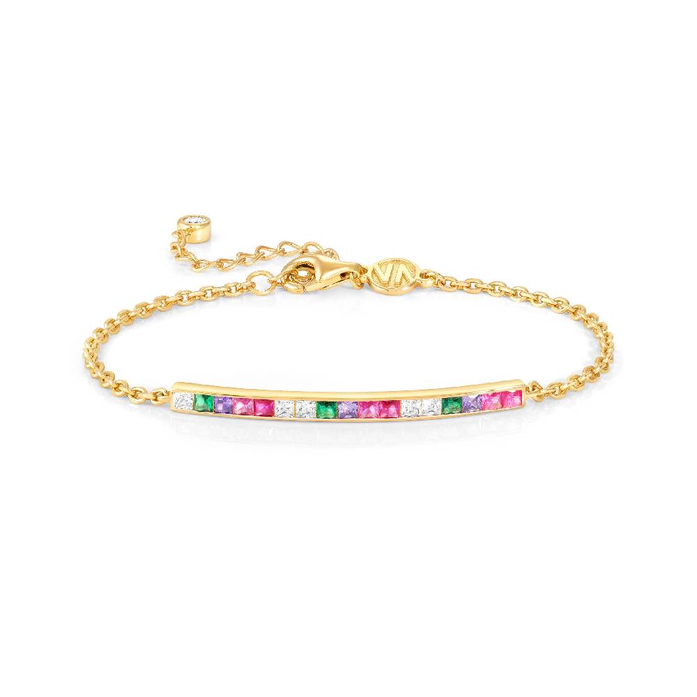 Nomination Bracciale Carismatica Centrale in Oro giallo e Zirconi
