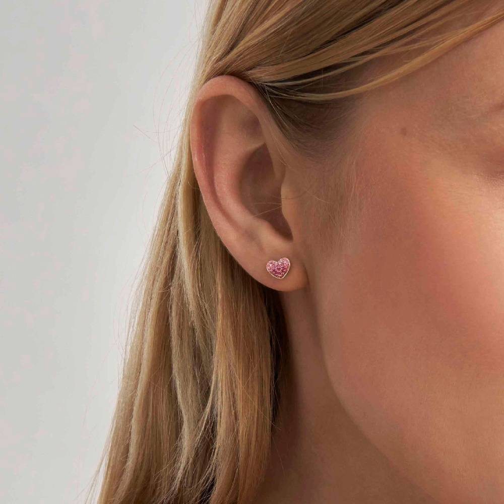Nomination Orecchini Crysalis Cuori con Cubic Zirconia Fino Al -60%