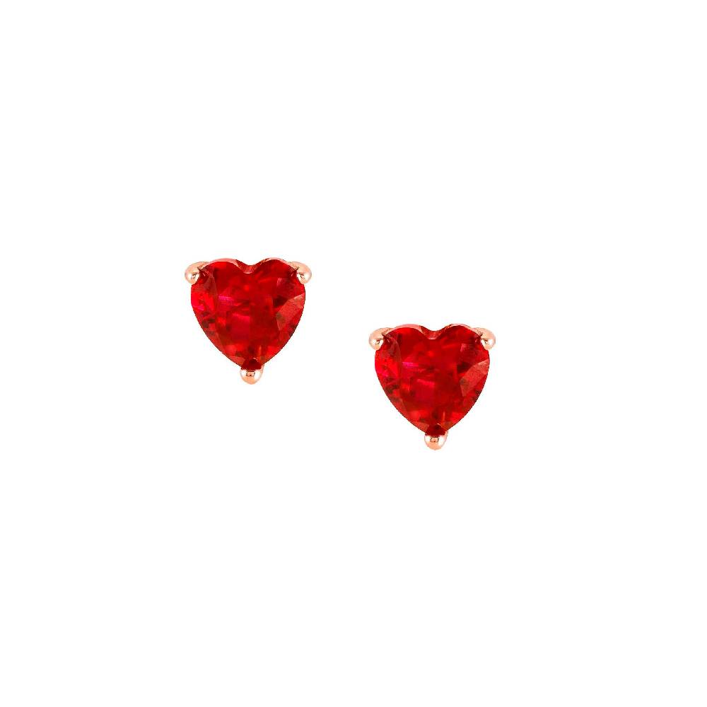 Nomination Orecchini SweetRock Cuore rosso