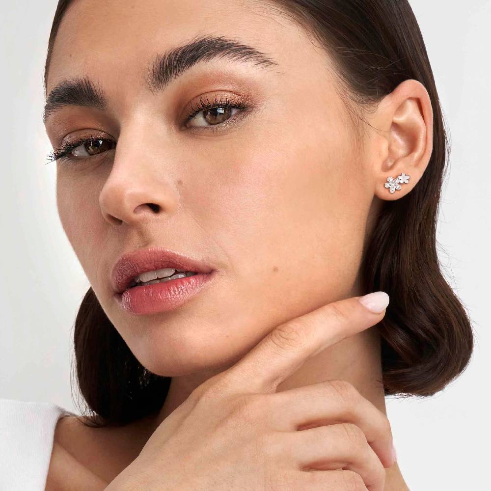 Nomination Orecchini misstrendy con fiori con cubic zirconia e pvd colorato I Più Venduti