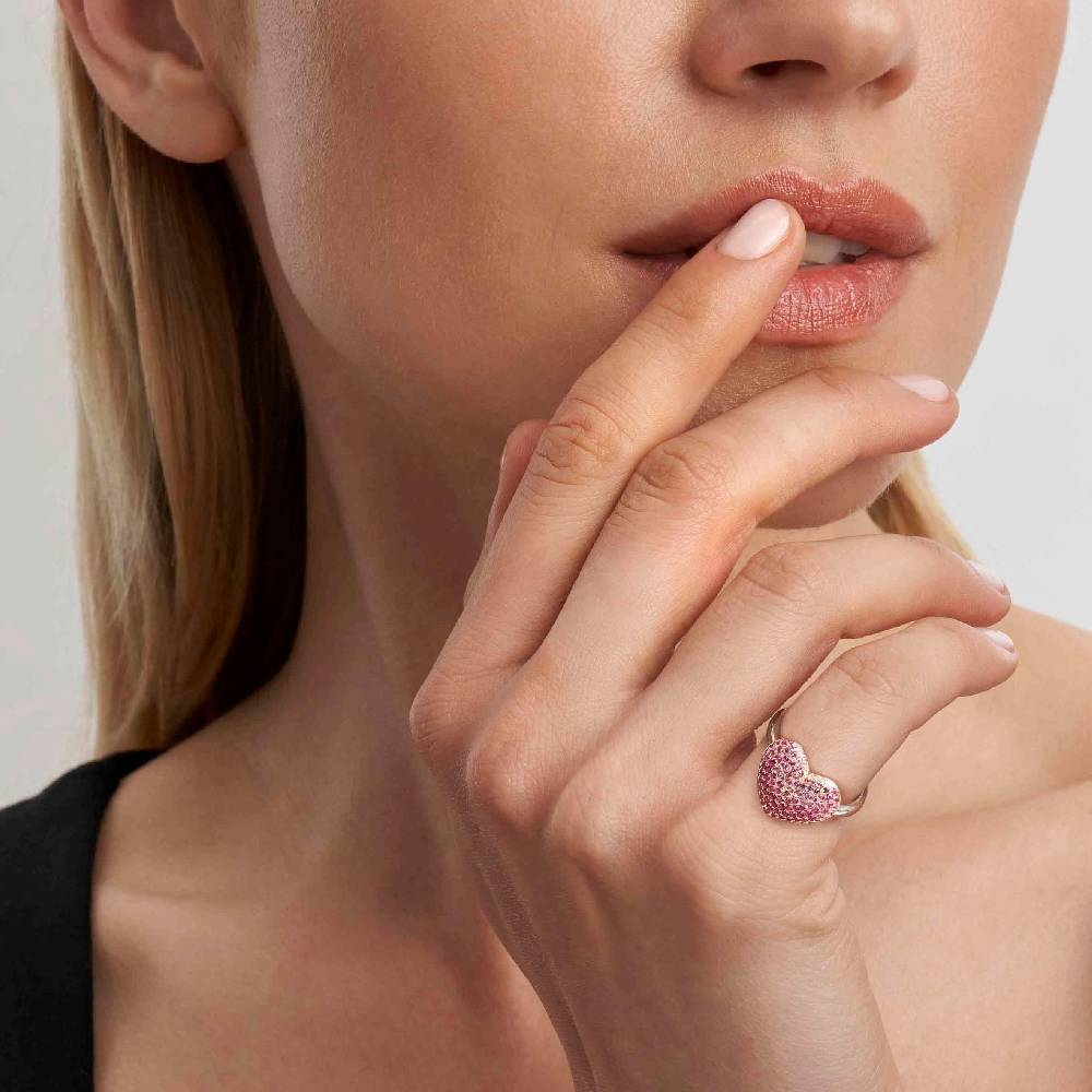 Nomination Anello Crysalis cuore con Cubic Zirconia Sconto di tempo limitato