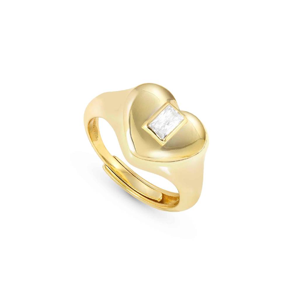 Nomination Anello Domina in Oro con Cuore