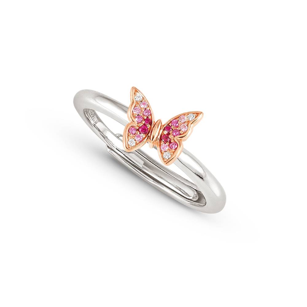 Nomination Anello Crysalis farfalla piccola con Cubic Zirconia