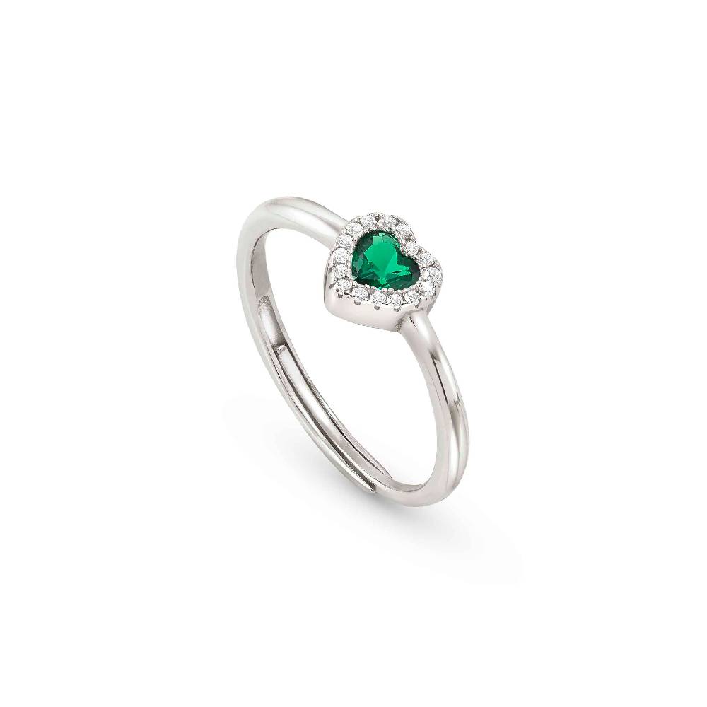 Nomination Anello All My Love Cuore Verde