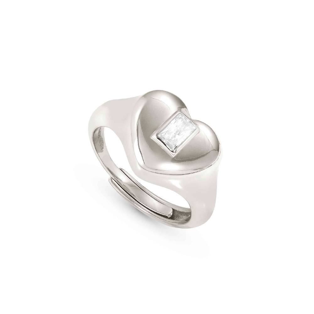 Nomination Anello Domina in Argento con Cuore