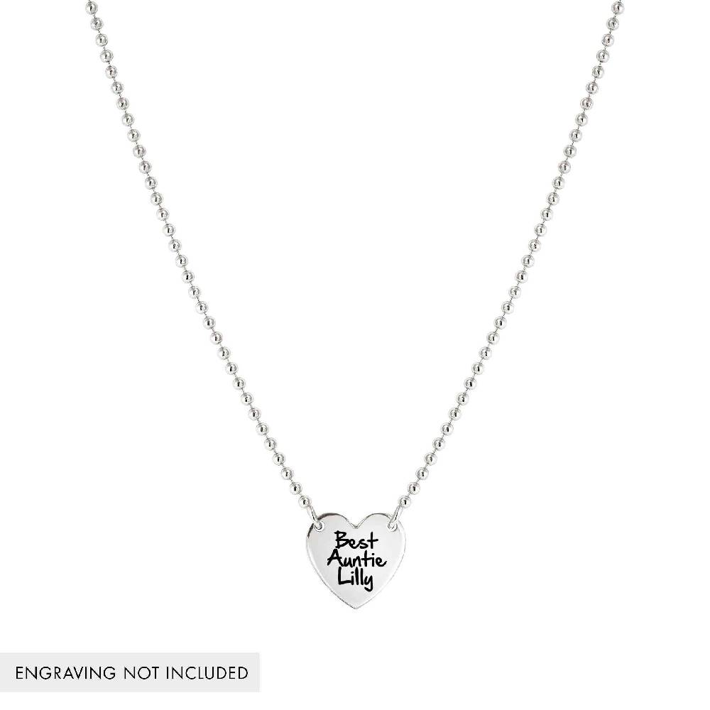 Nomination Collana Messaggi d'amore con Cuore incidibile 2025
