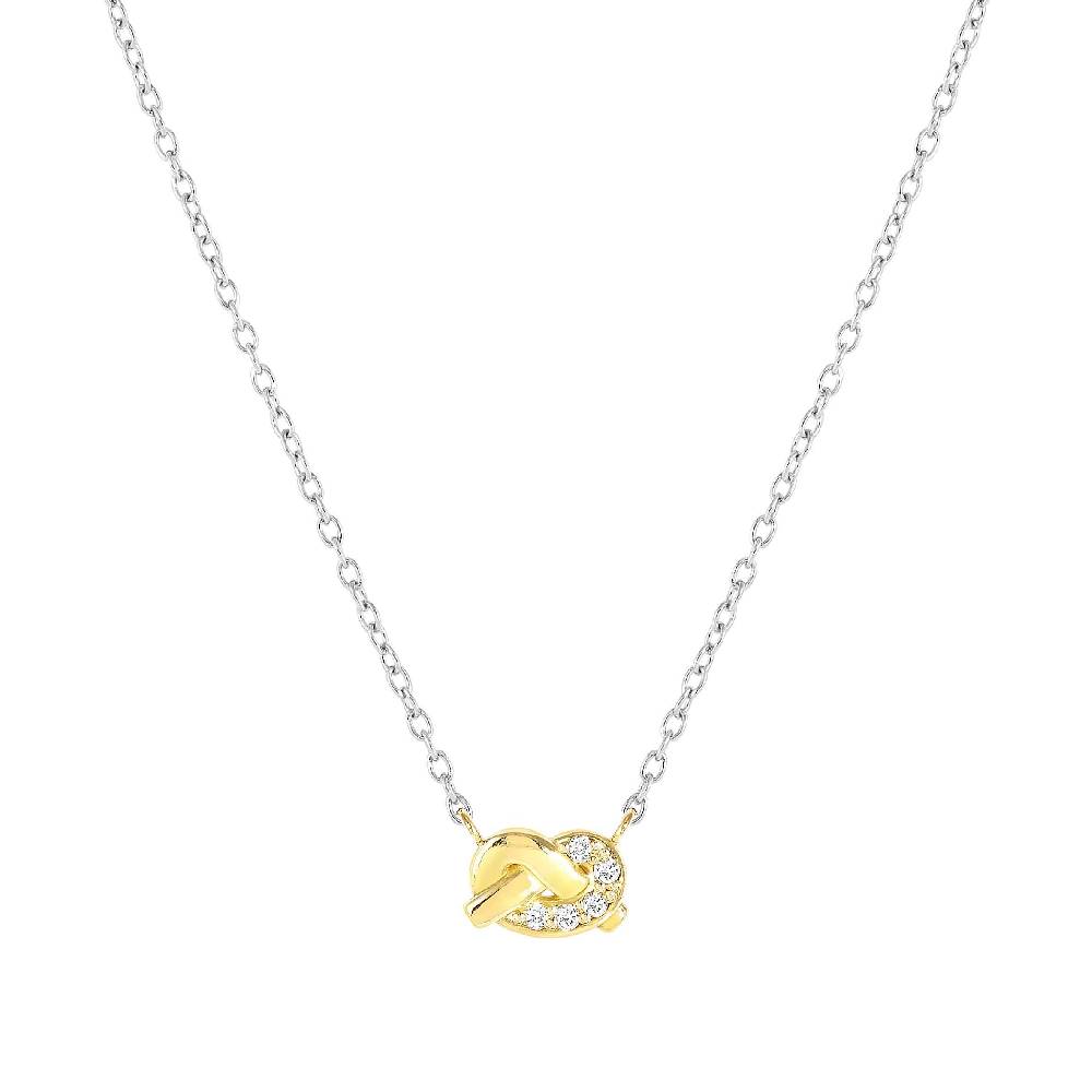 Nomination Collana MyTreasure Nodo in Oro e Diamanti
