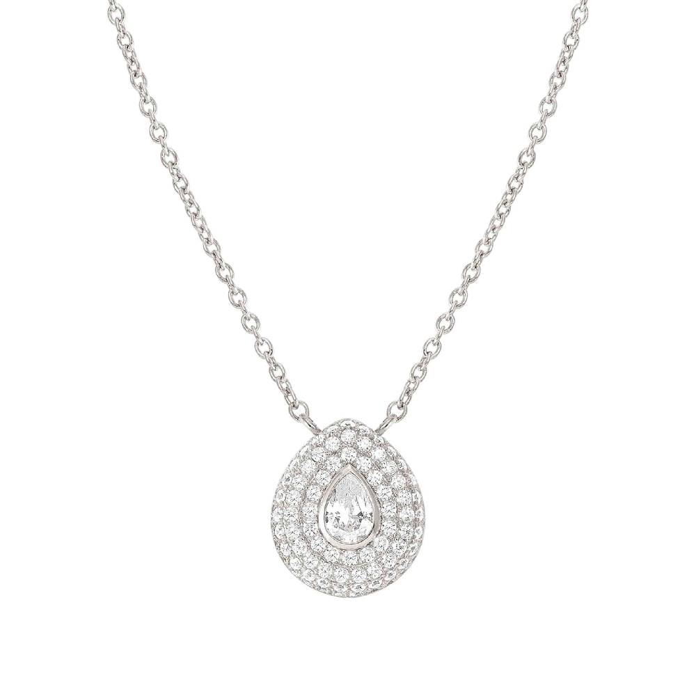 Nomination Collana Domina con Simbolo goccia e Zirconi