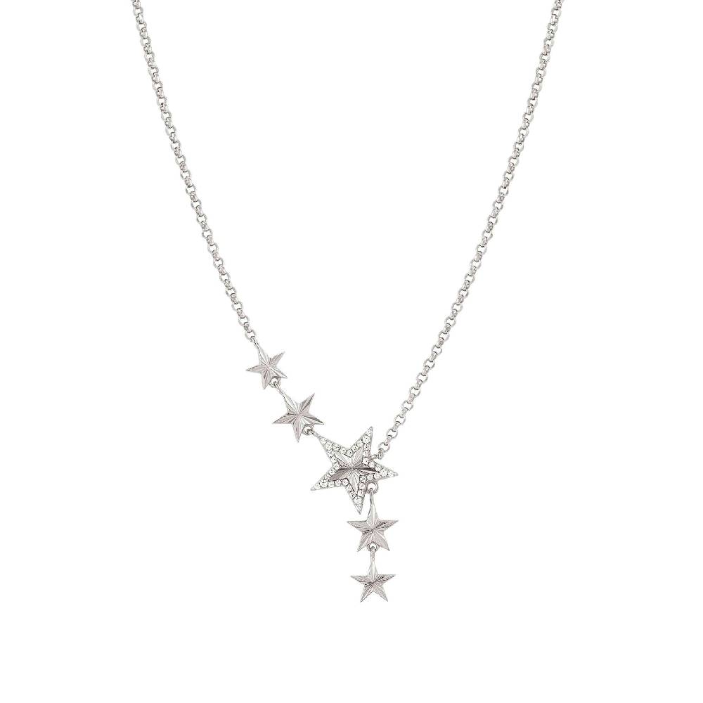 Nomination Collana TrueJoy con Stelle diamantate Presa