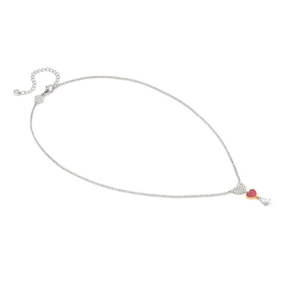 Nomination Collana Lucentissima Cuori e Cubic Zirconia a goccia Sconto
