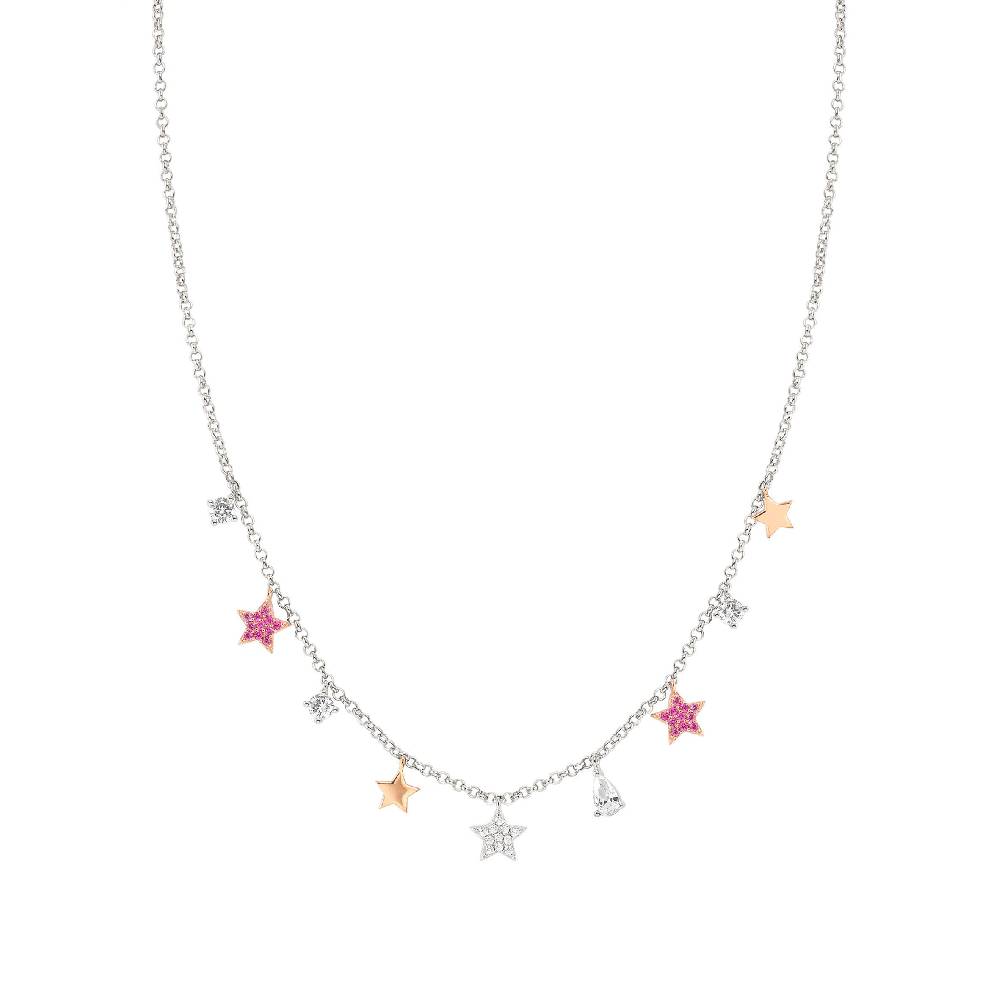 Nomination Collana Lucentissima Mix Pendenti Stelle e Cubic Zirconia Online