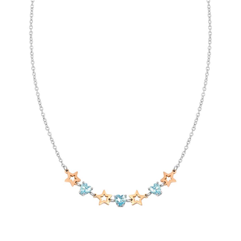 Nomination Collana Principessina pietre celesti e stelle Saldi