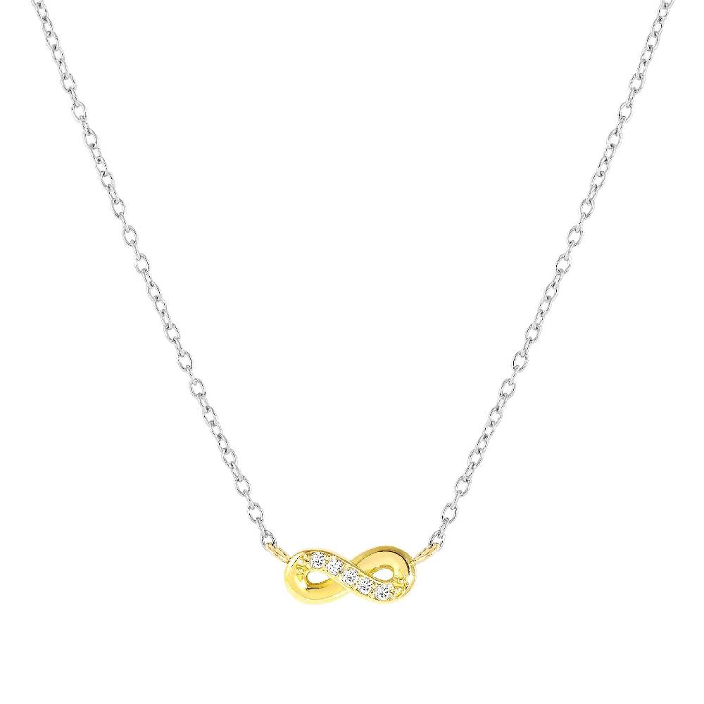 Nomination Collana MyTreasure Infinito in Oro e Diamanti