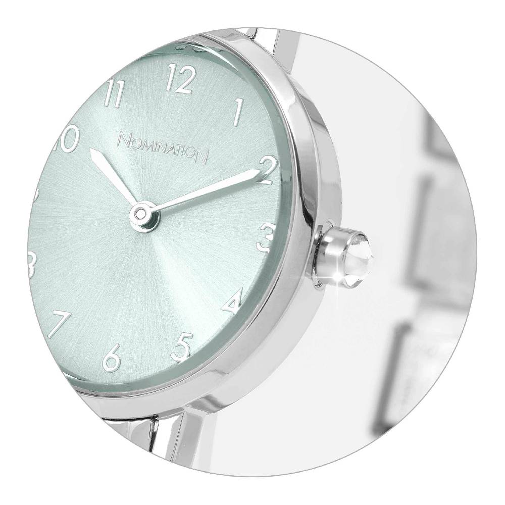 Nomination Orologio Composable Time Verde Acqua Sunray Ovale Spedizione Gratuita