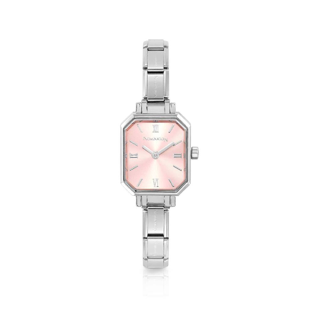 Nomination Orologio Composable Paris Rosa sunray