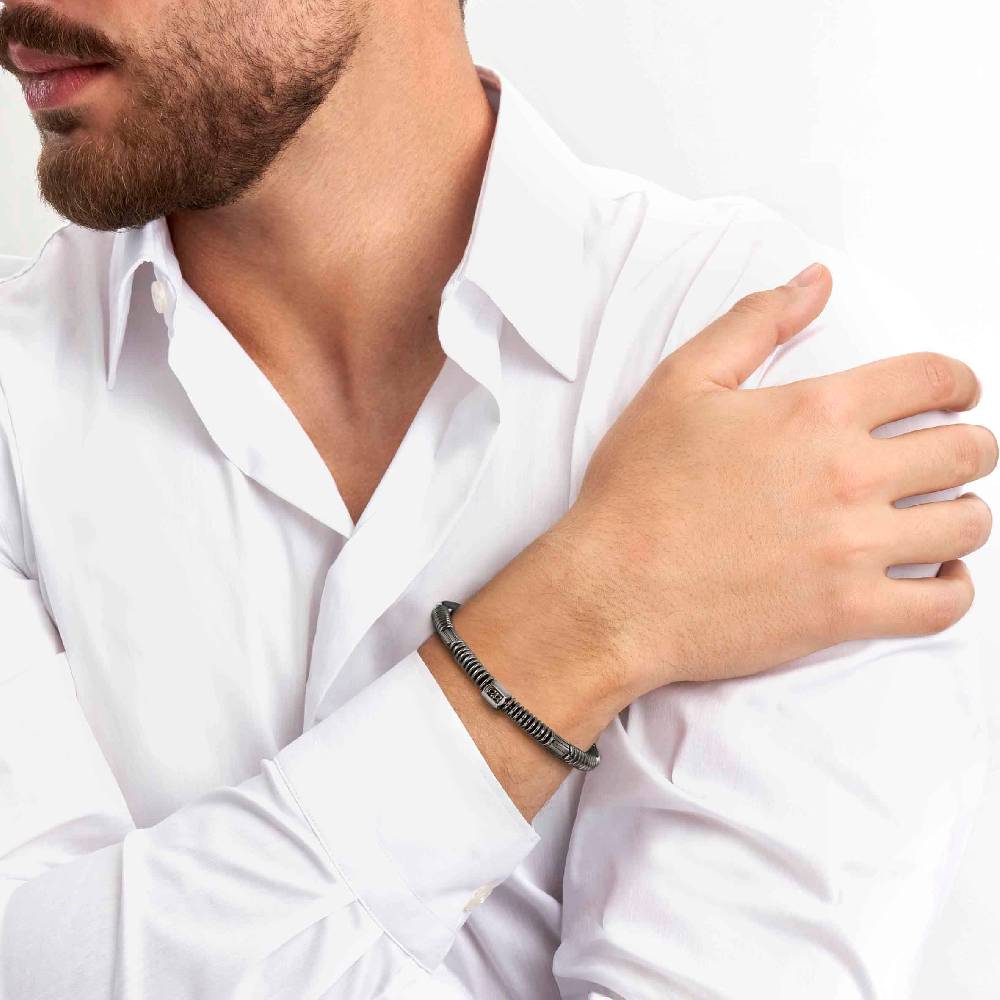 Nomination Bracciale B-yond uomo effetto vintage in PVD Economico