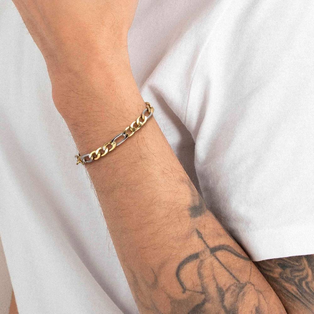 Nomination Bracciale per Lui in Acciaio Nuova