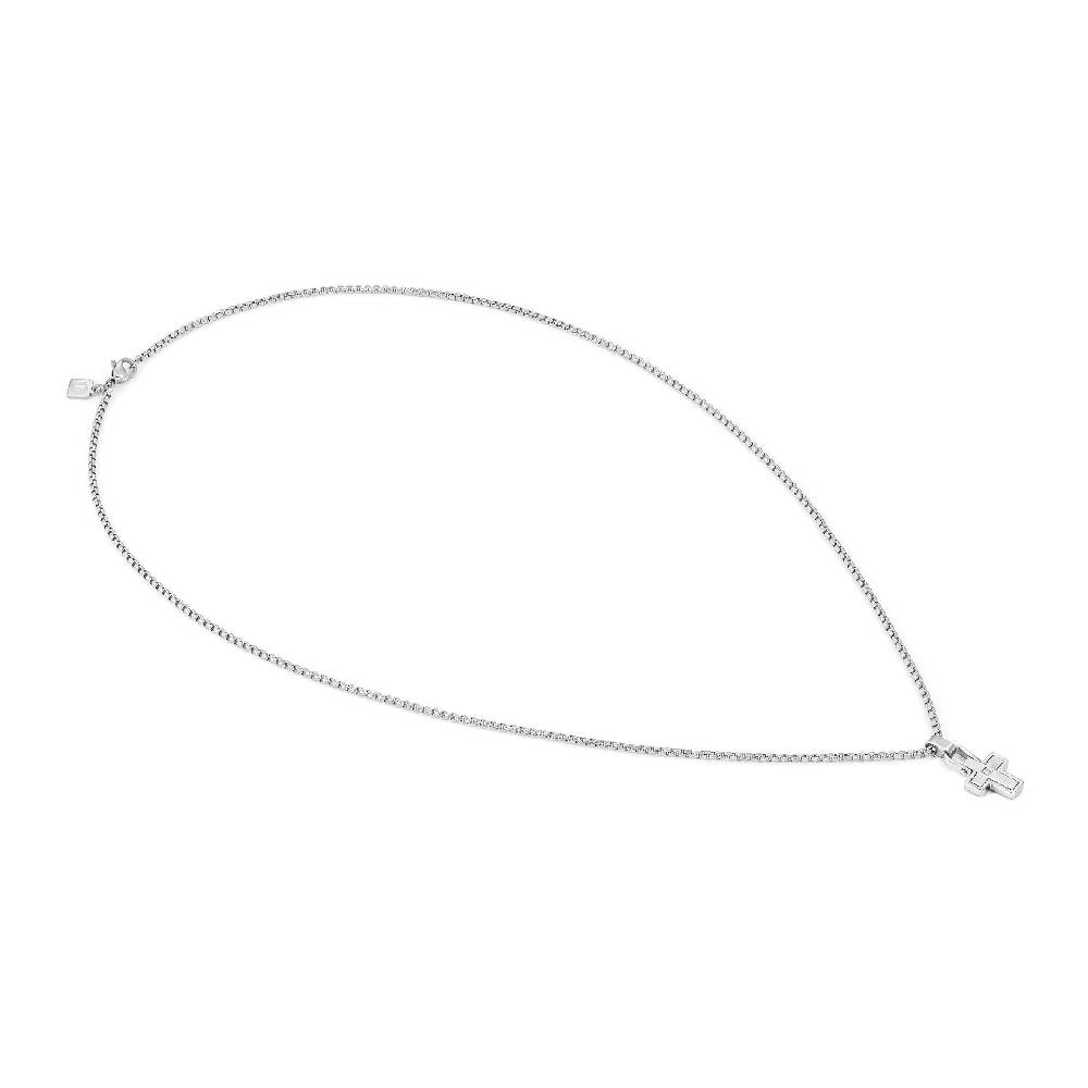 Nomination Collana ManVision con pendente Croce e Zircone Negozio