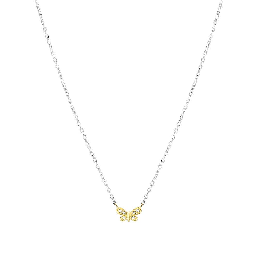 Nomination Collana MyTreasure Farfalla in Oro e Diamanti Negozi Online
