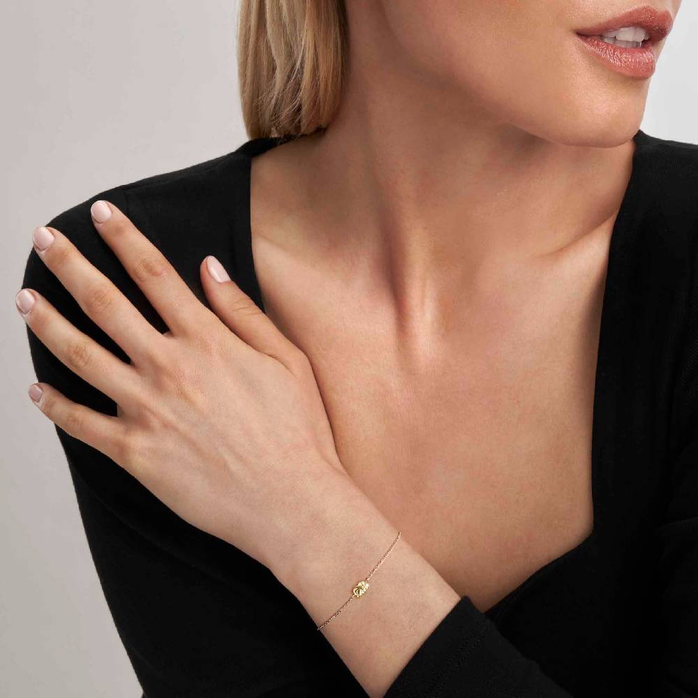 Nomination Bracciale MyTreasure Nodo in Oro e Diamanti Sottocosto