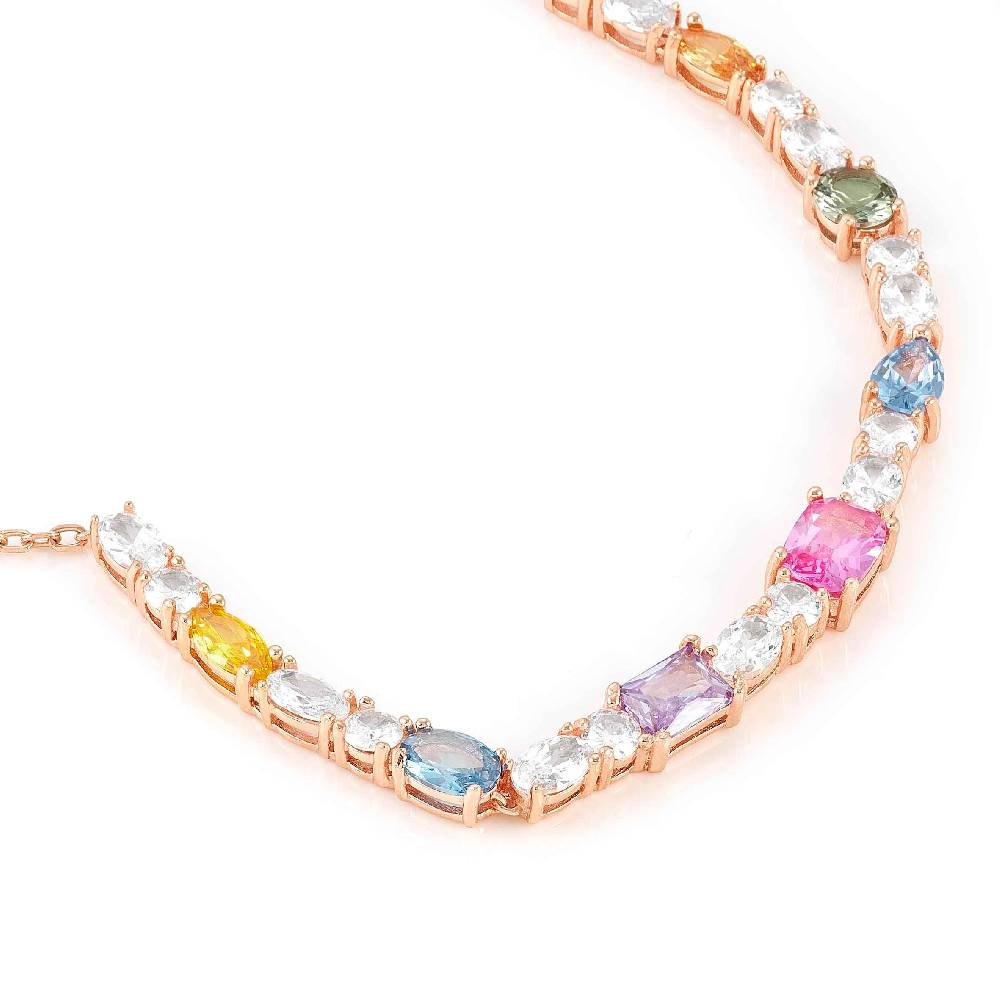 Nomination Collana Colour Wave mix pietre colorate Italia