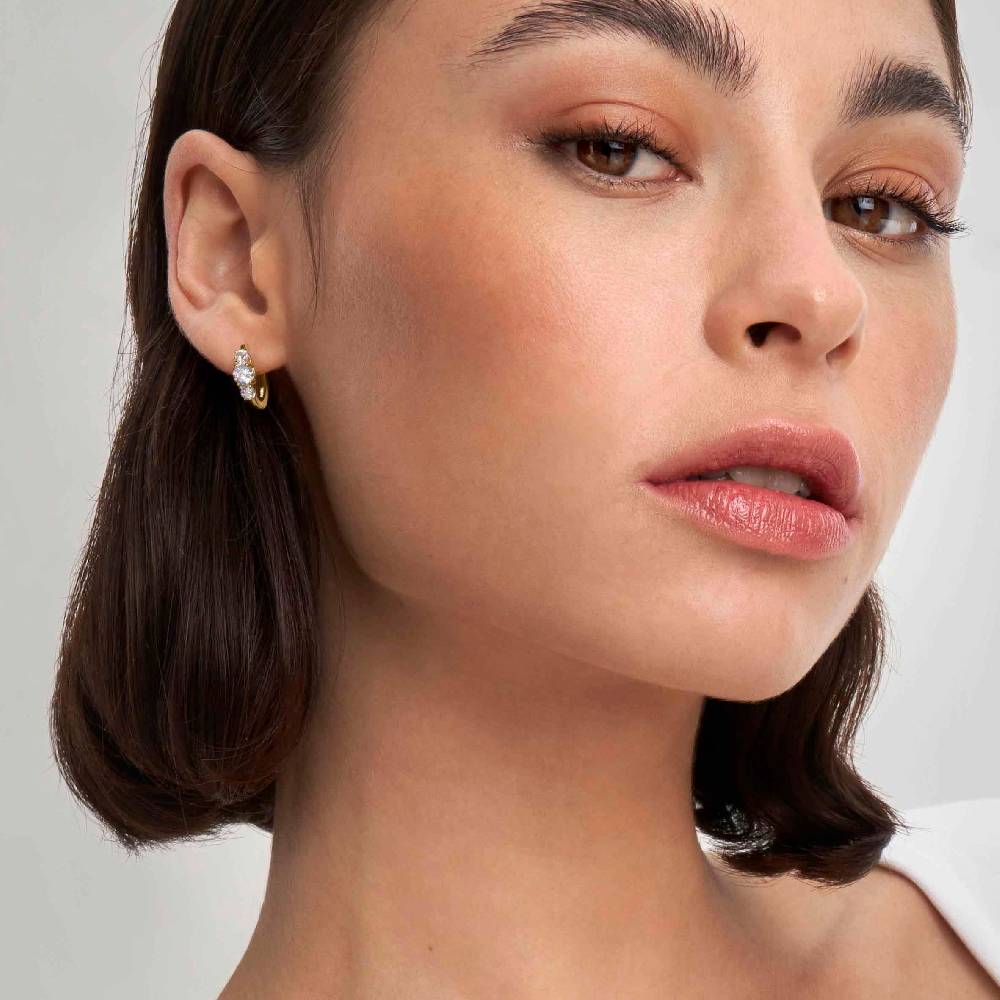Nomination Orecchini Colour Wave Argento con Zirconi Soddisfazione Garantita