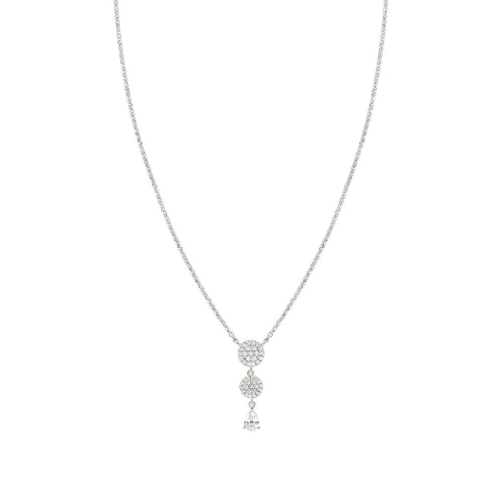 Nomination Collana Lucentissima Tondi e Cubic Zirconia a goccia Negozi Online