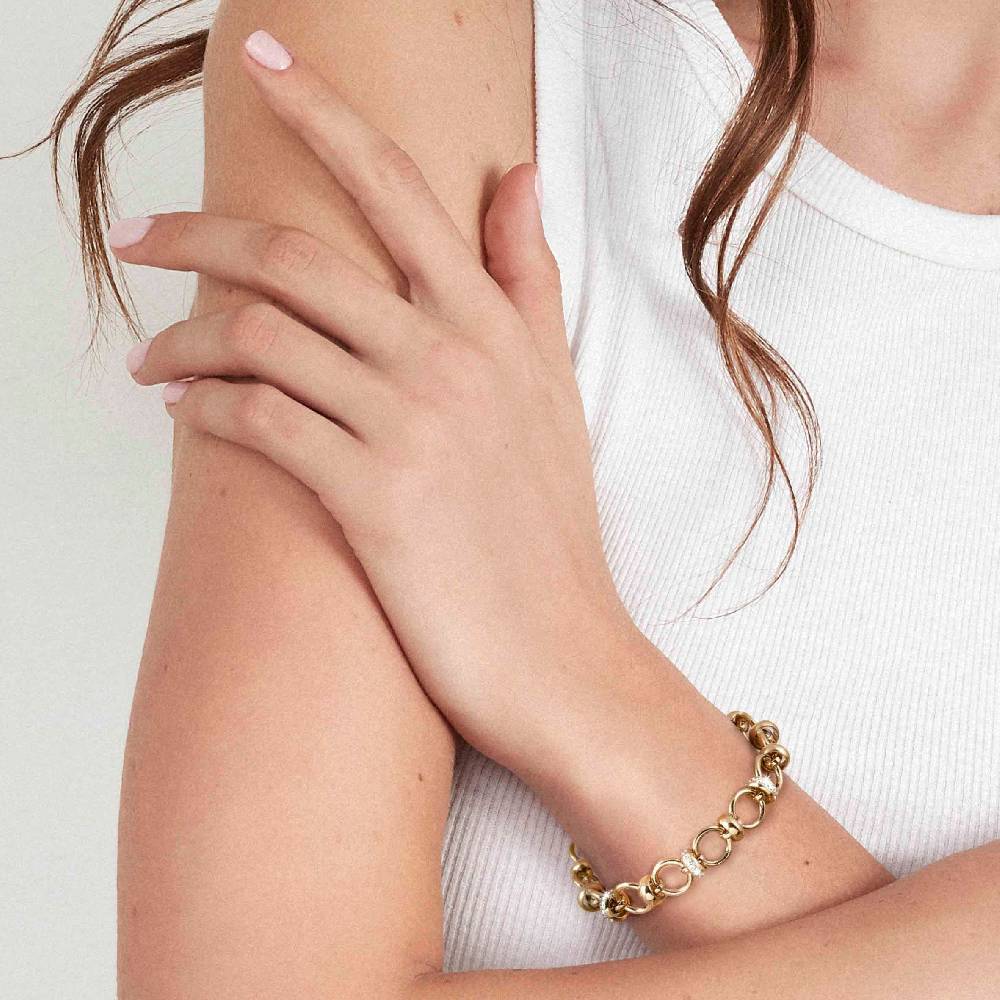Nomination Bracciale Unconditionally con catena Consegna Veloce