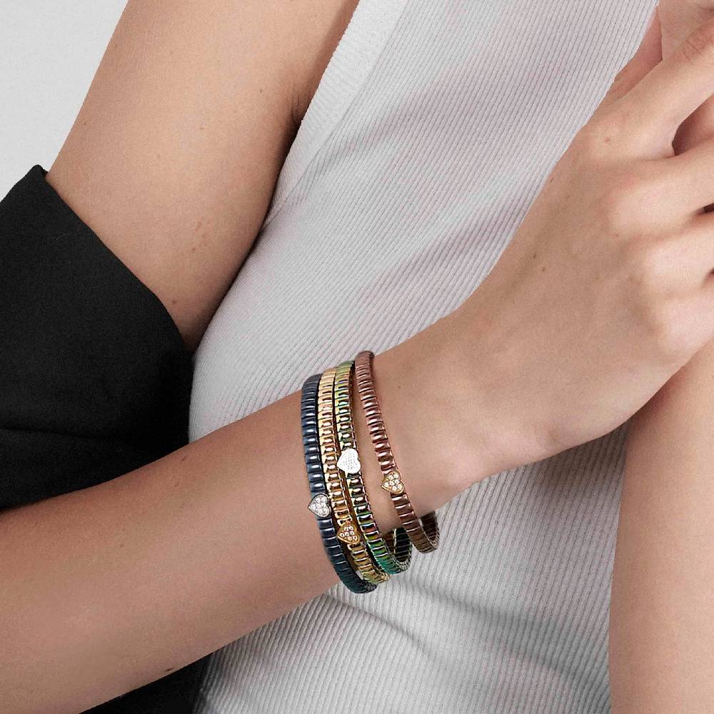 Nomination Bracciale Extension con base colorate e Cuore Offerta