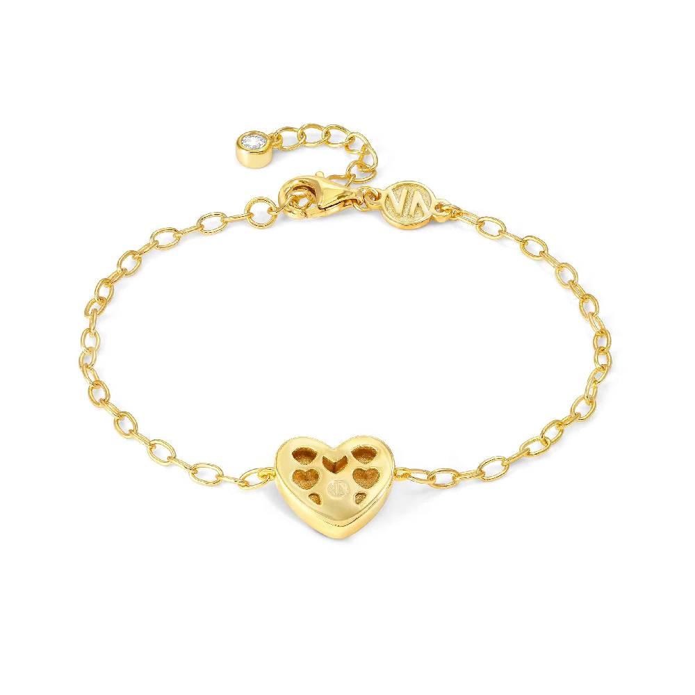 Nomination Bracciale Domina oro con simbolo cuore Qualità Garantita