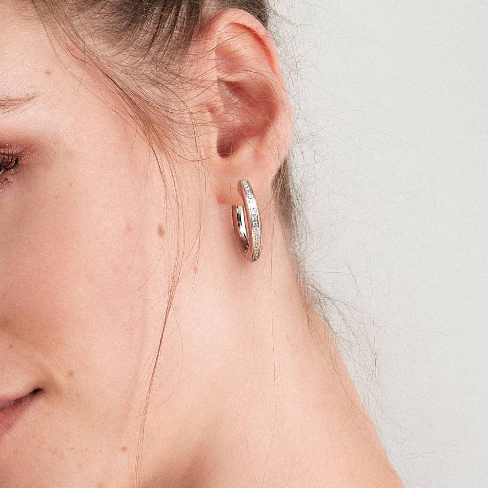 Nomination Orecchini Unconditionally con Cubic Zirconia Affare Del Giorno