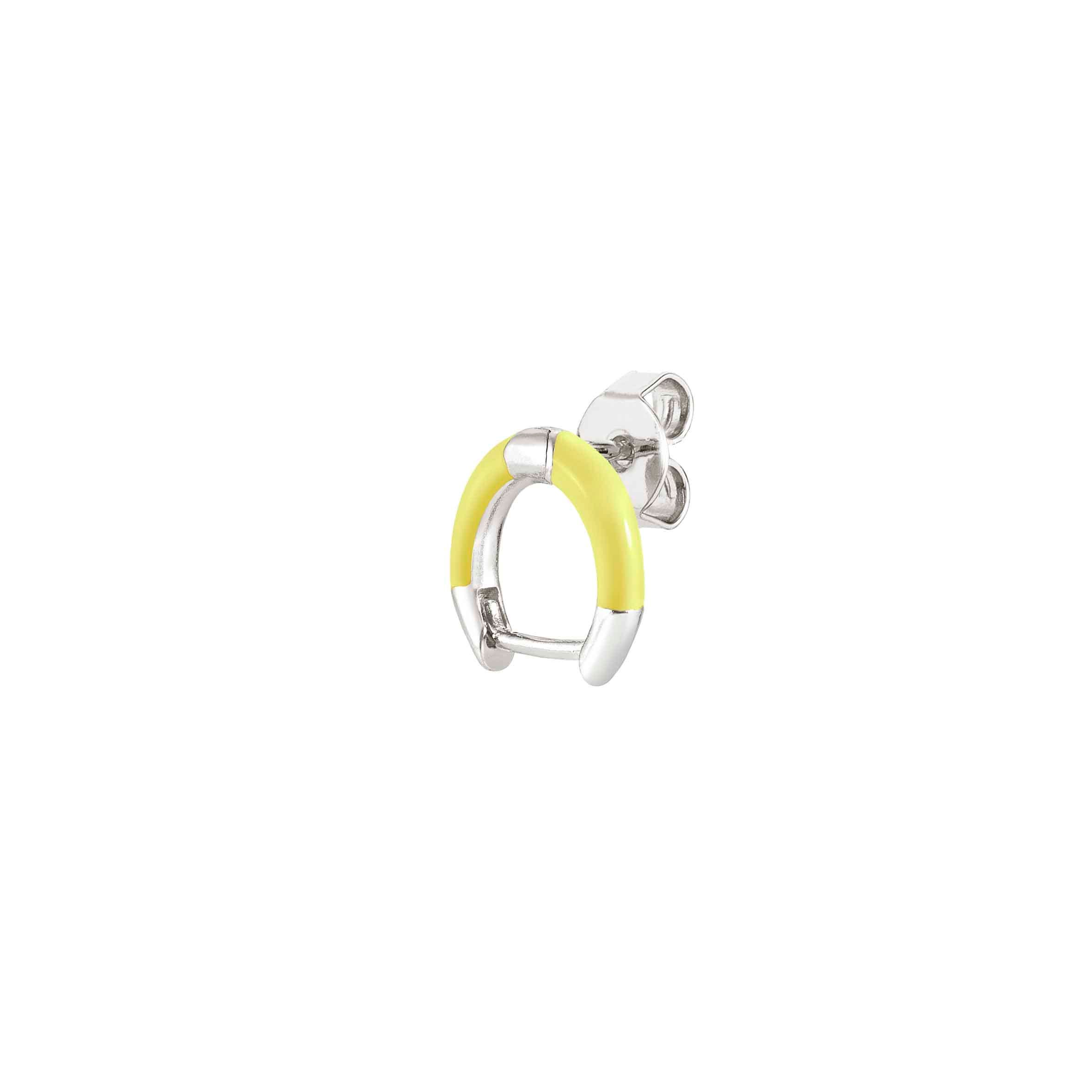 Nomination Orecchino SeiMia in Argento e Smalto Giallo Offerta