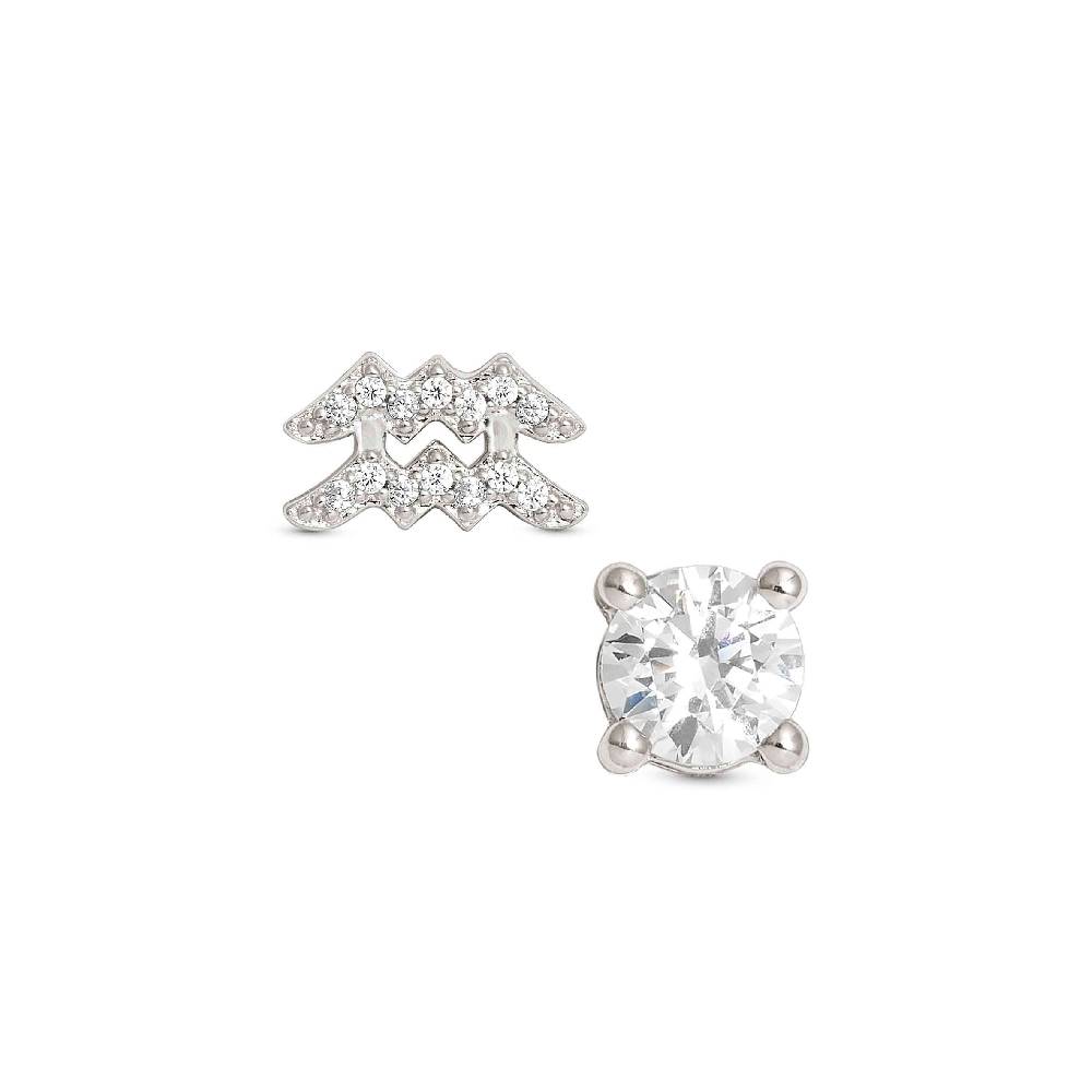 Nomination Orecchini MYZODIAC Acquario in argento e zircone 2025