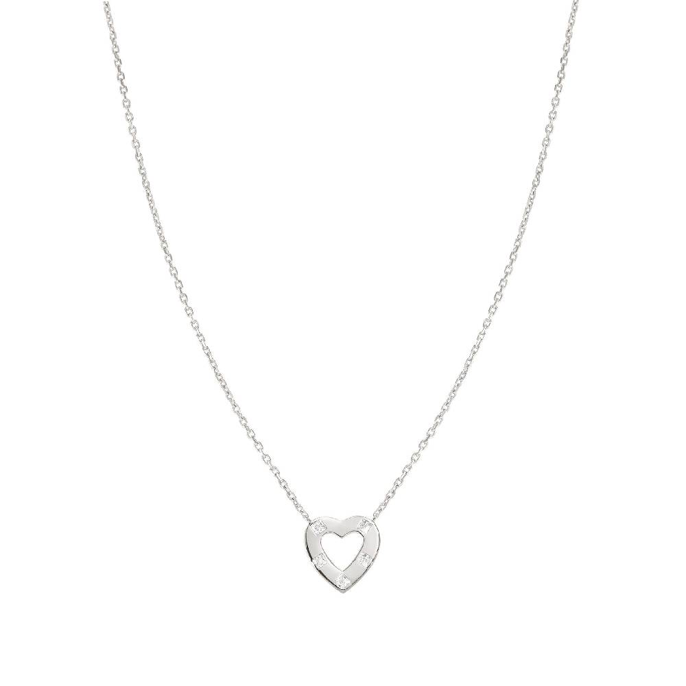 Nomination Collana Carismatica Cuore e Cubic Zirconia bianchi Shopping Online