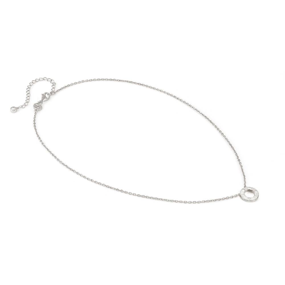 Nomination Collana Carismatica Tondo in Argento In Linea