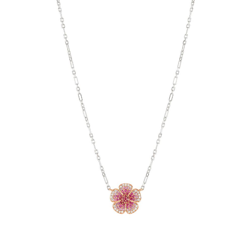 Nomination Collana Crysalis Fiore con Cubic Zirconia Outlet