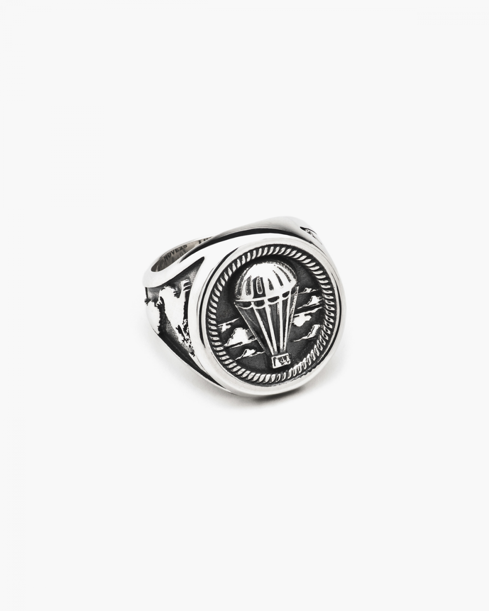 Nove25 ANELLO CHEVALIER MONGOLFIERA IN ARGENTO Soddisfazione Garantita