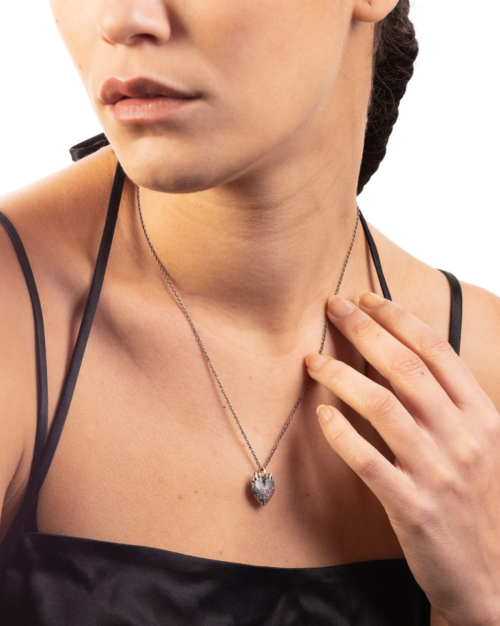 Nove25 CIONDOLO FLAMING HEART Saldi