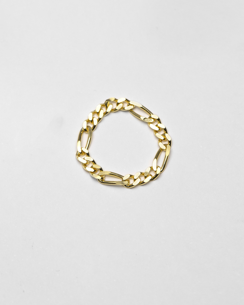 Nove25 ANELLO GRUMETTA 080 3+1 PLACCATO ORO Negozio