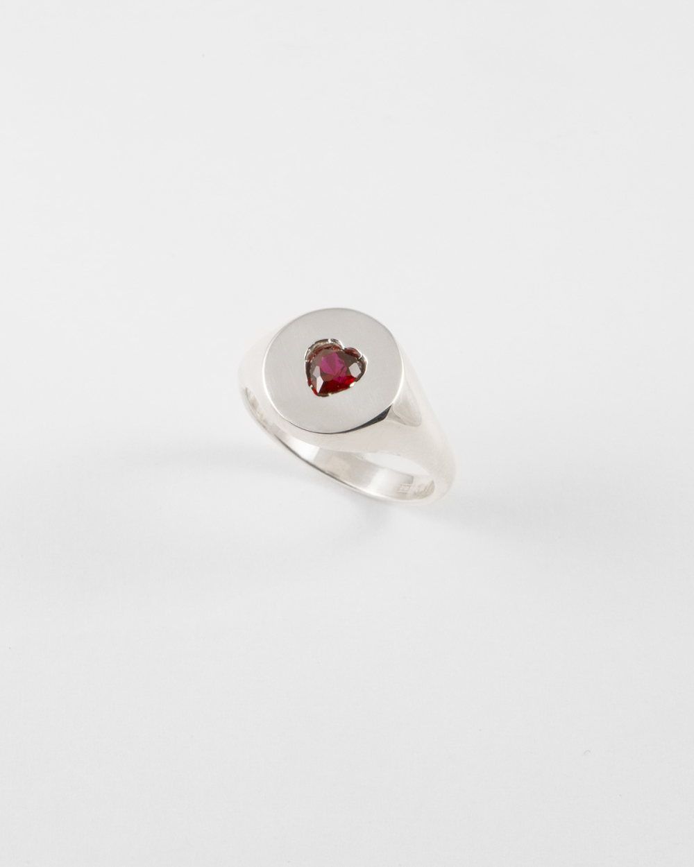 Nove25 ANELLO CHEVALIER LOVE PROMISE IN ARGENTO CON BRILLANTE A CUORE Moda