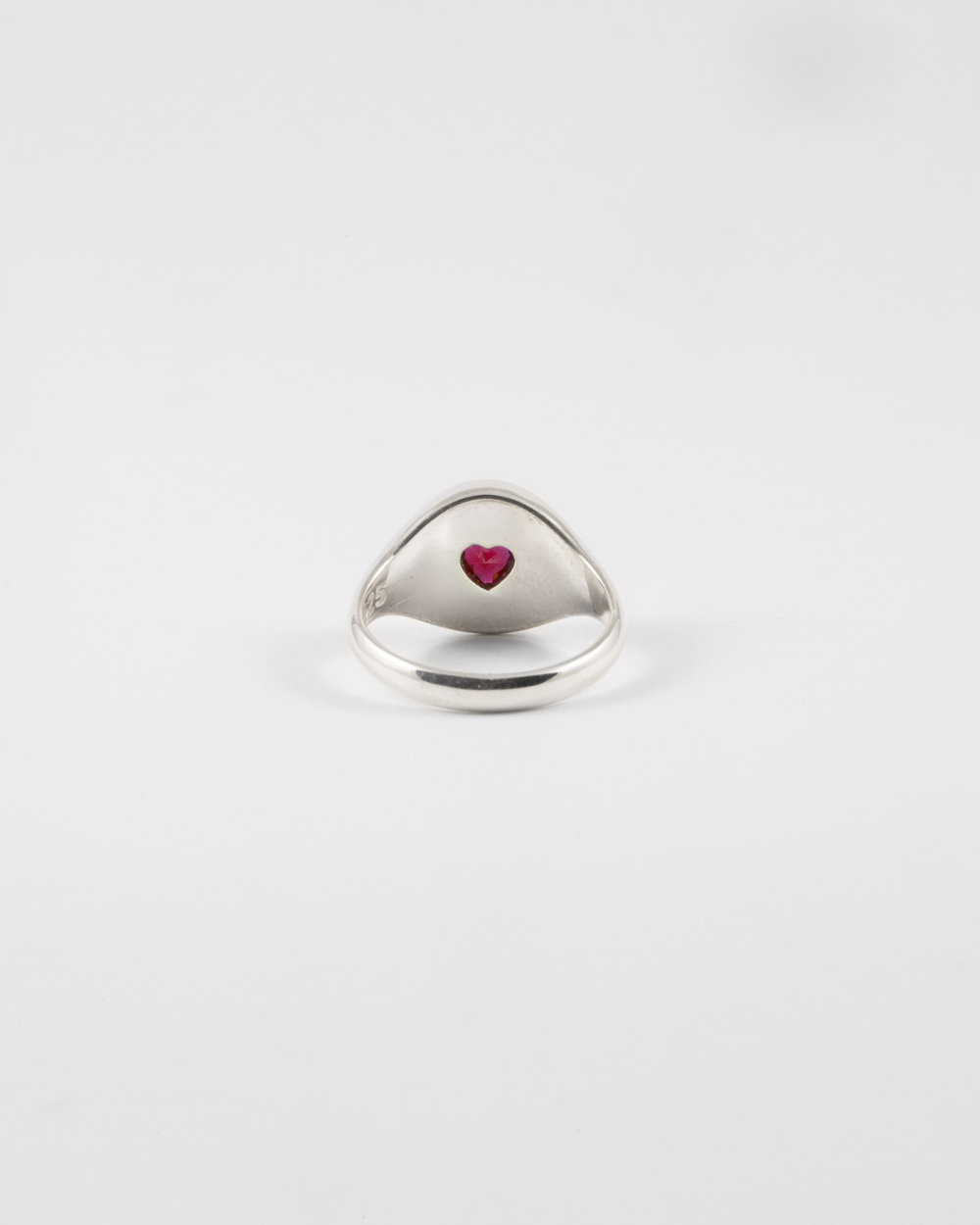 Nove25 ANELLO CHEVALIER LOVE PROMISE IN ARGENTO CON BRILLANTE A CUORE Moda