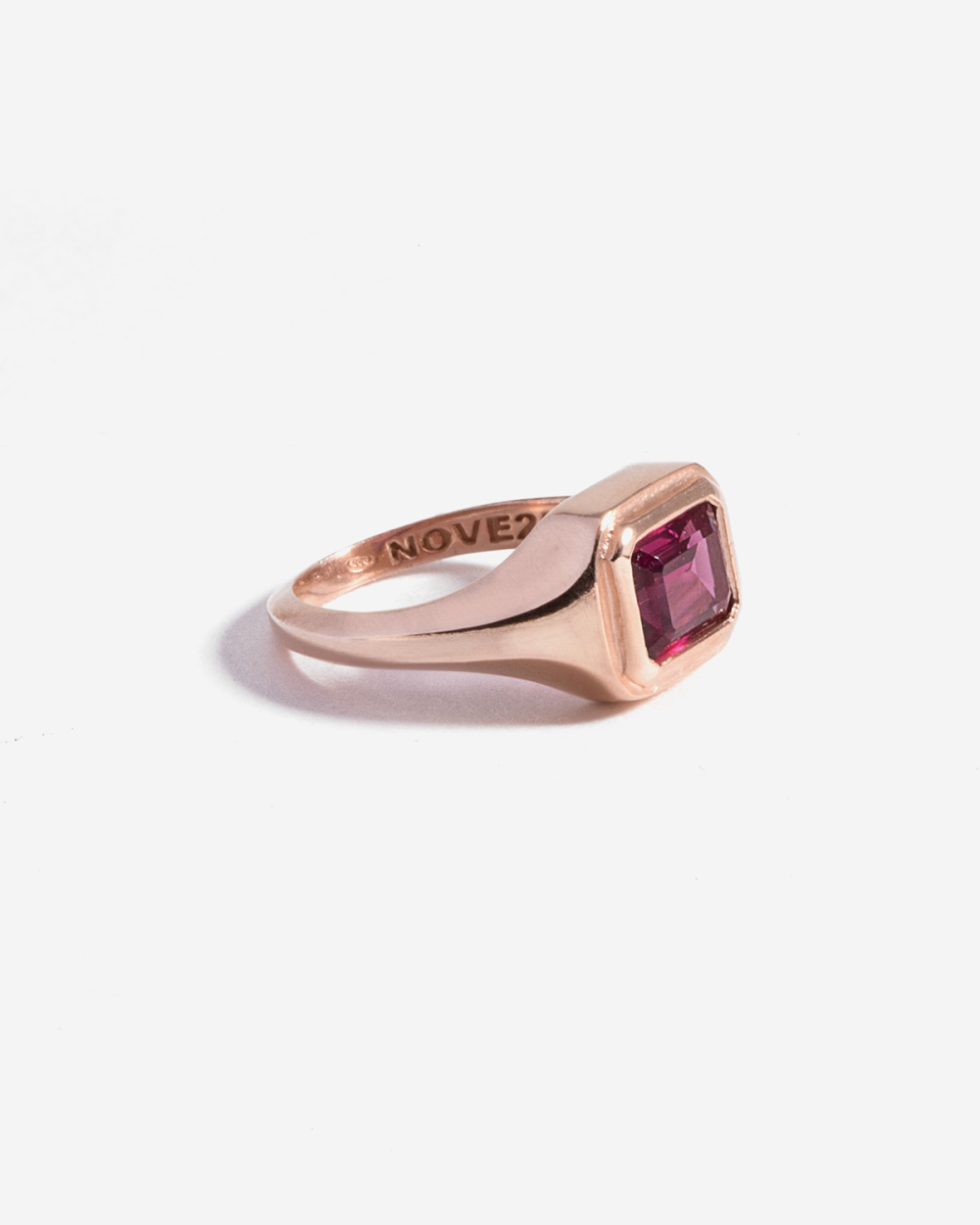 Nove25 ANELLO CHEVALIER PINK PUNCH PLACCATO ORO ROSA Qualità