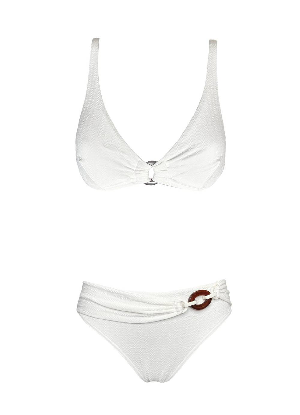 ﻿Olivia Gold Reggiseno ferretto + Slip con accessorio Promozione