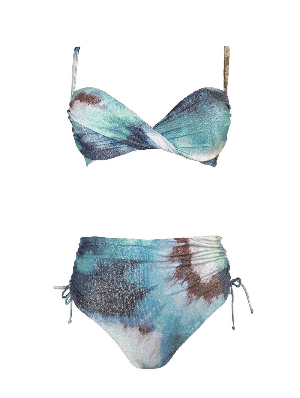 Olivia Gold Reggiseno a balconcino + Slip a vita alta Pezzi Unici