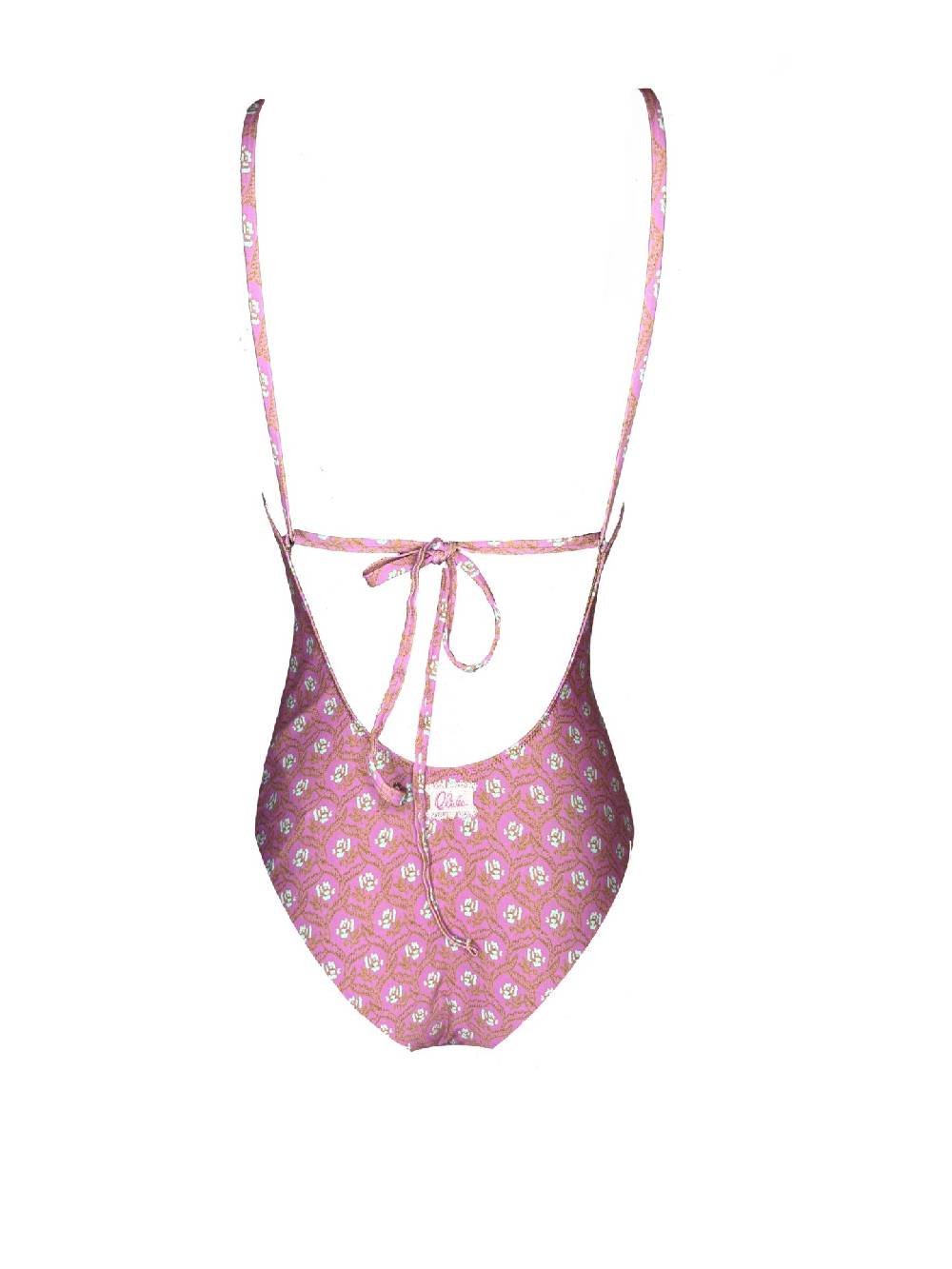 Olivia Gold Intero con scollatura e accessorio centrale Presa