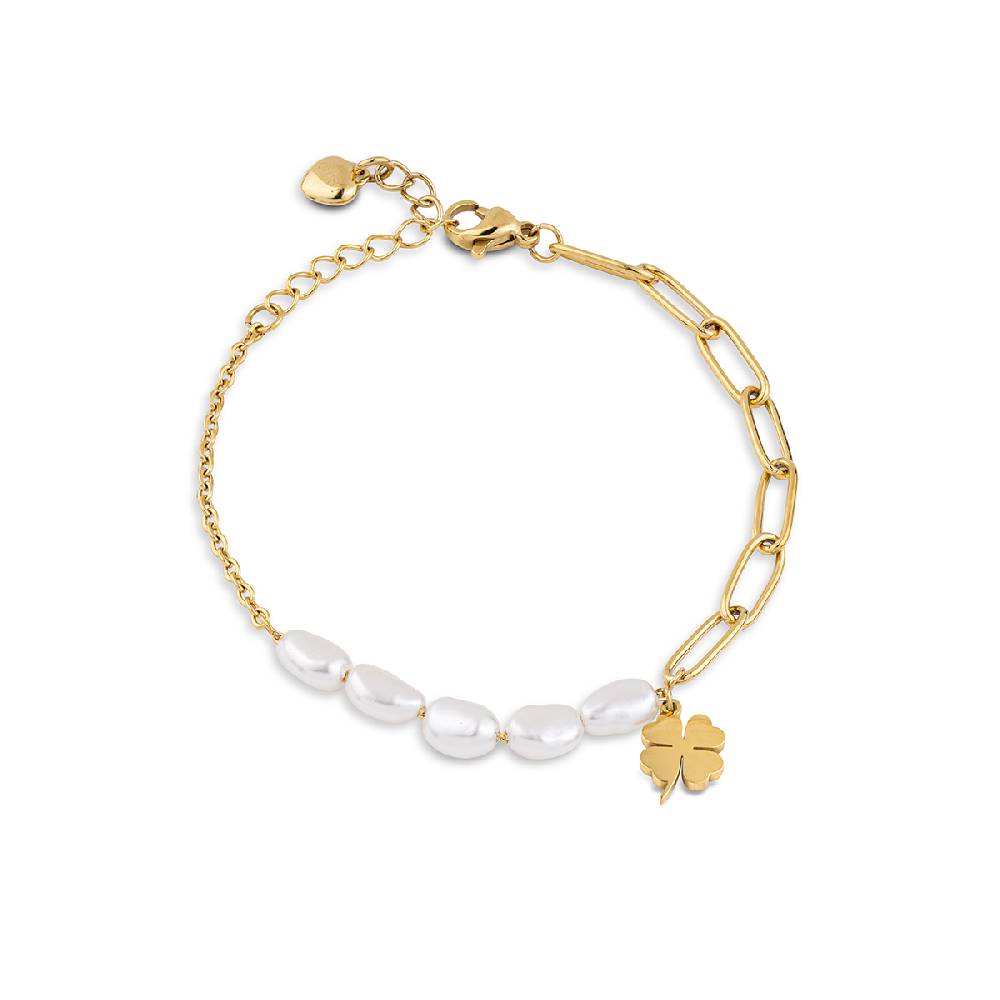 ﻿Opsobjects DARLING bracciale con perle e pendente