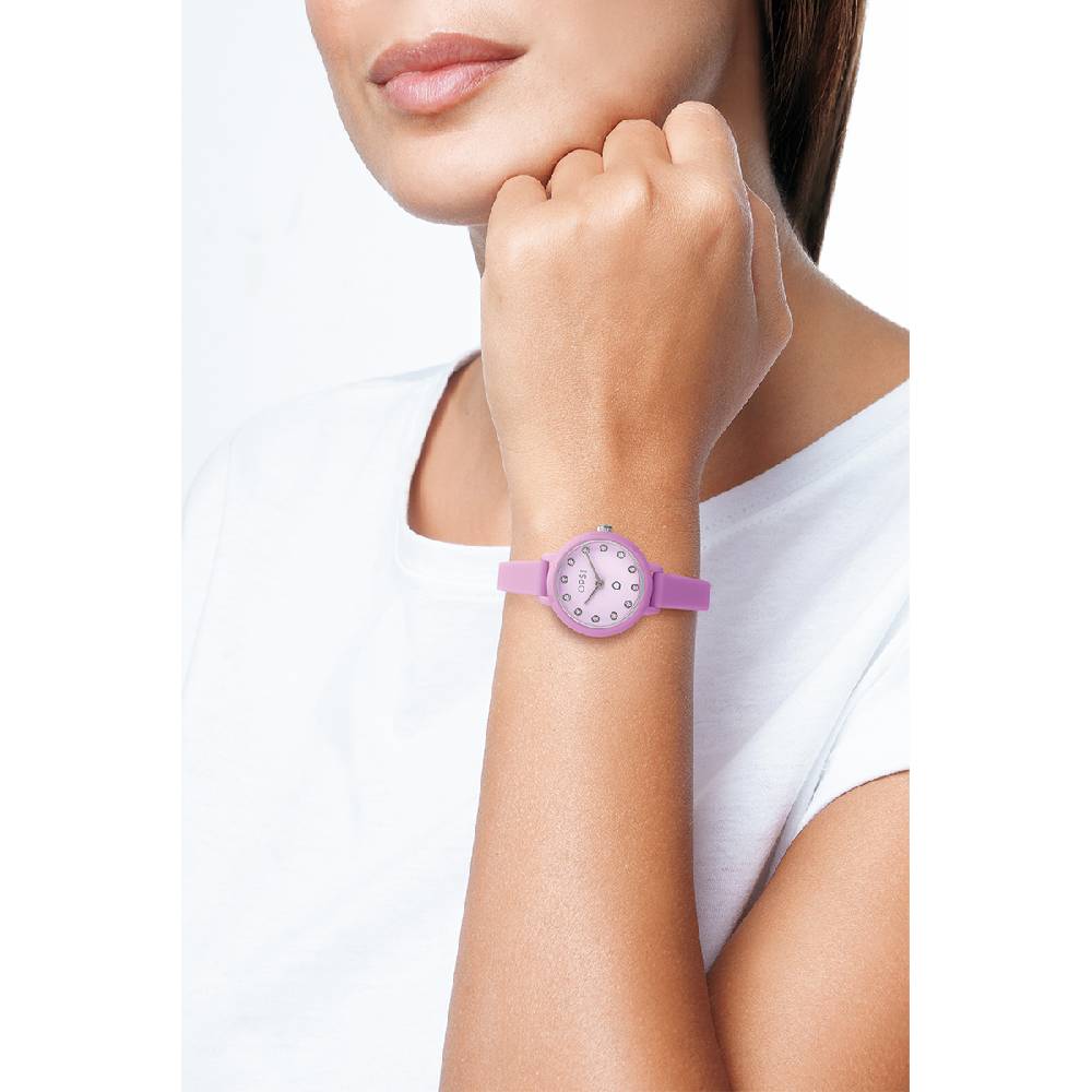 Opsobjects PRECIOUS ROUND orologio con cinturino in silicone Saldi