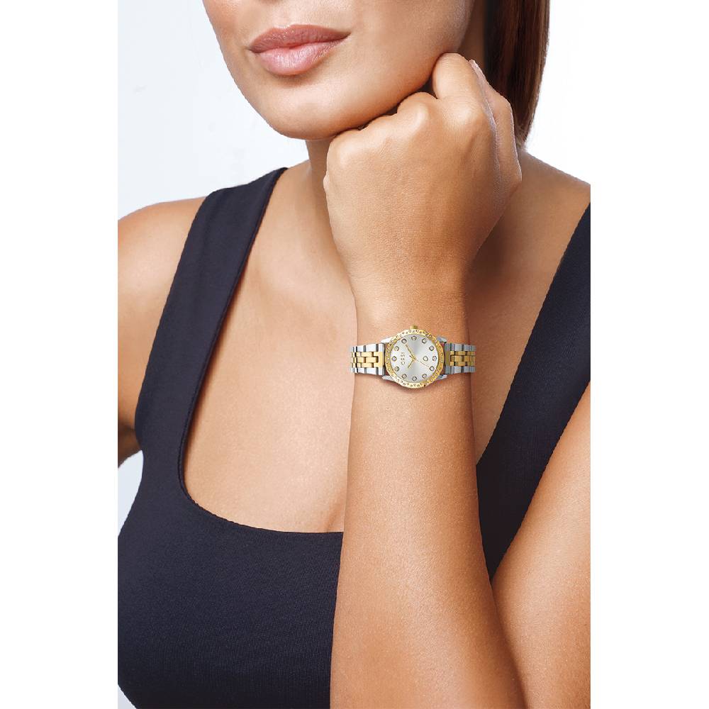 Opsobjects GALAXY DIAMOND orologio con cinturino in acciaio Vendita Calda