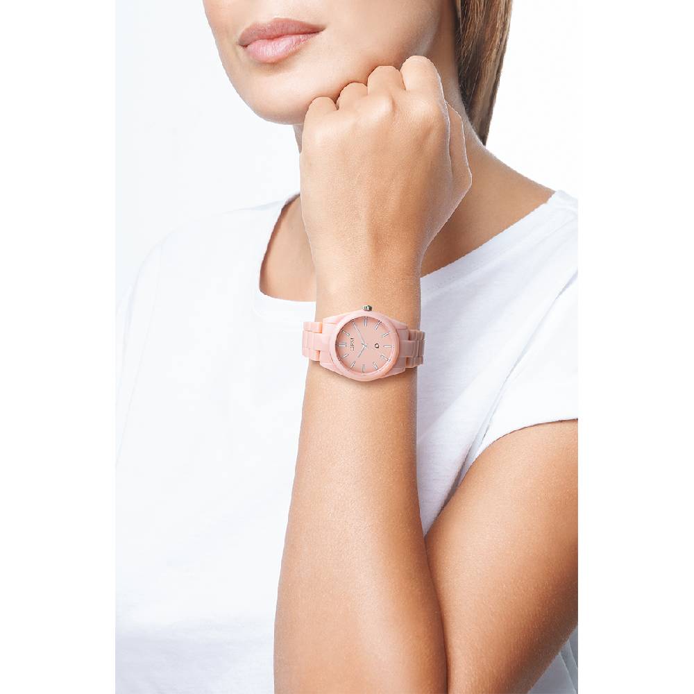 Opsobjects VIVID orologio con cassa e bracciale in plastica lucida Negozio