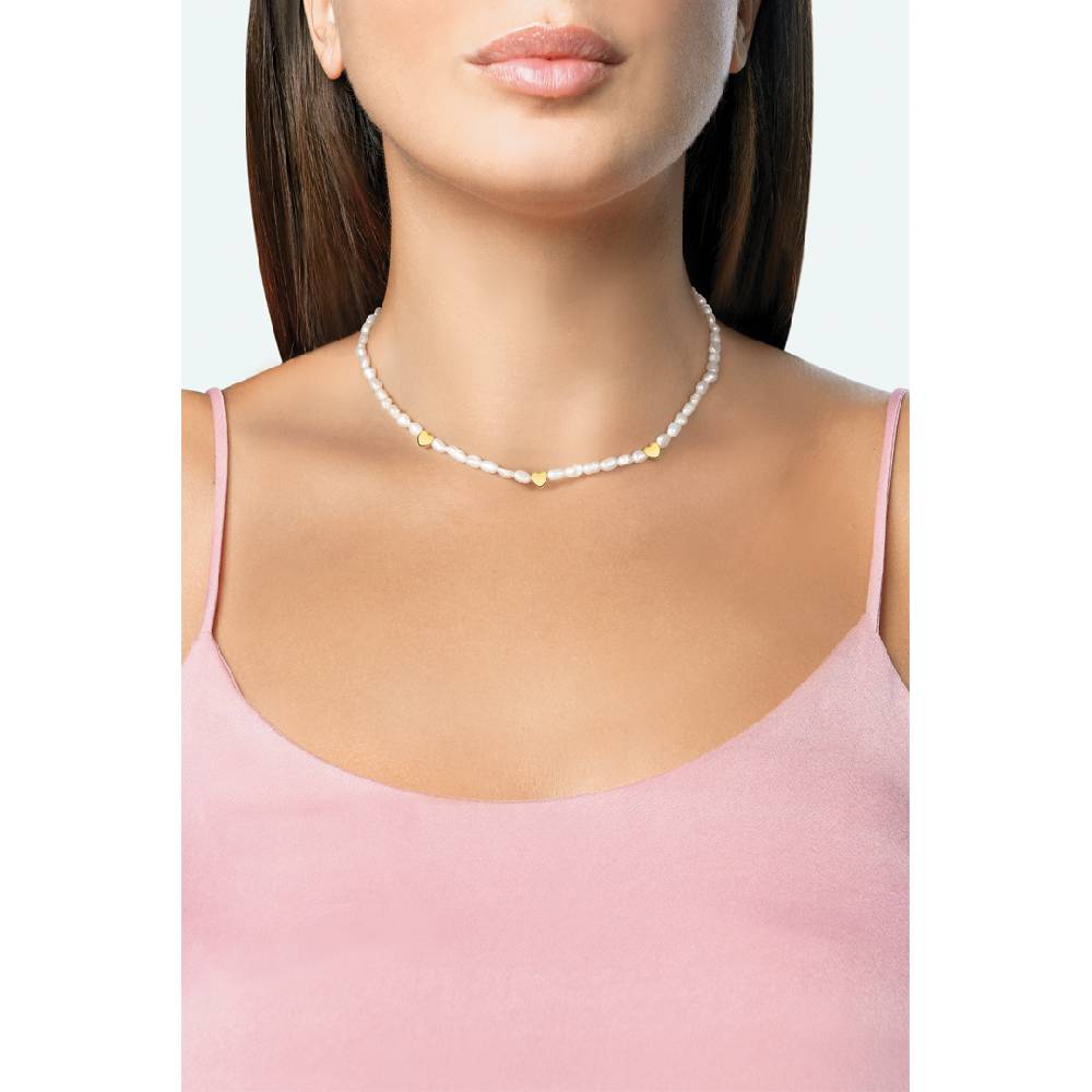 Opsobjects LIZZY collana con perle naturali Sottocosto